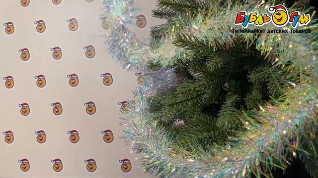 Мишура новогодняя голографическая 7см 2м в ассортименте смотреть онлайн