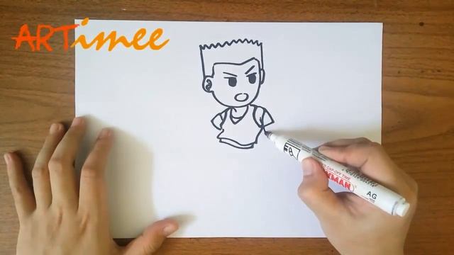 How to Draw a Basketball Player ( Step by Step ) смотреть онлайн