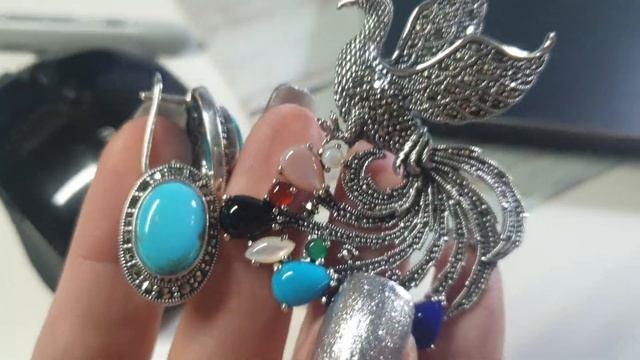 Ответ в коментарии по поводу бирюзы из Марказита смотреть онлайн