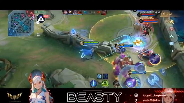 New Season Same Randoms 😂|Mobile Legends| Playing Solo | Streaming with Turnip смотреть онлайн