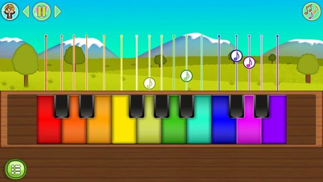 Детское пианино (Kids Piano) ? Мультик игра для детей смотреть онлайн