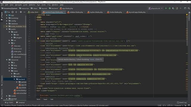 Laravel 6 tutorial 3 Creating Backend Layout смотреть онлайн