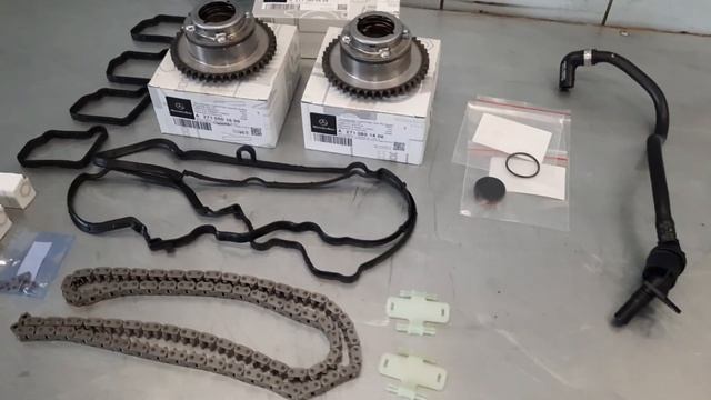 Ремонт Мерседес | Ремонт двигателя Mercedes М271 М276 М278. М273 | Замена цепи ГРМ #ремонтмерседе смотреть онлайн