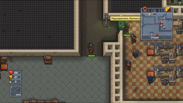 Among Us в The Escapists 2 (the Skeld) смотреть онлайн