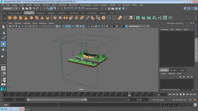 26. Скрытие и отображение объектов. Курс Maya для начинающих. Урок №26 смотреть онлайн