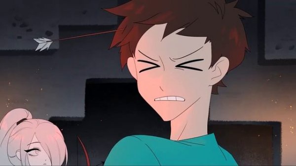 Steve, I'm stuck minecraft anime EP 8