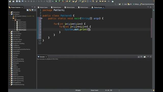 Star Pattern - 5 Program (Logic and Debug) in Java смотреть онлайн