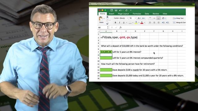 TVM: Future Value in Excel смотреть онлайн