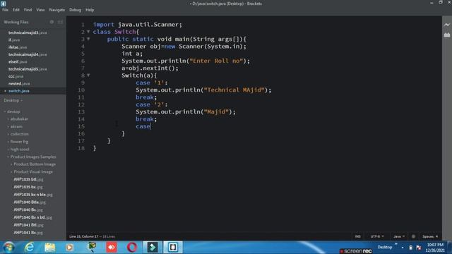 Java Switch Case Statement With Programming Examples | Java Program Example #Part12 смотреть онлайн