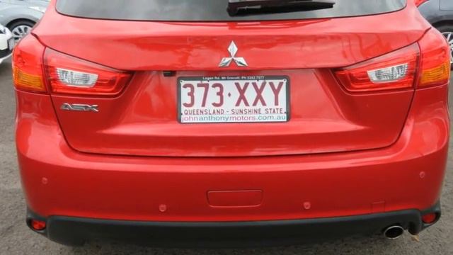 2016 Mitsubishi ASX XC MY17 LS 2WD Red 6 Speed Constant Variable Wagon смотреть онлайн