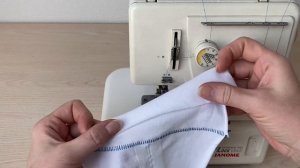 Шью футболку на оверлоке. Шов FlatLock