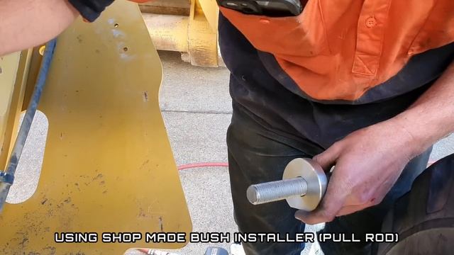 Line boring and REPAIR Cylinder on CAT 12M Grader | Sir Meccanica WS2 смотреть онлайн