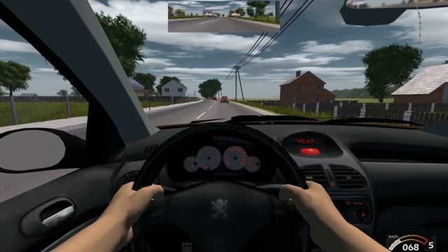 Peugeot 206 GTi drive and crash test (Links) - WR2 смотреть онлайн