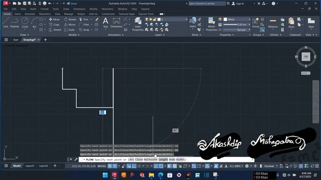 Ex 23 || autocad 2D || chapter 1 смотреть онлайн