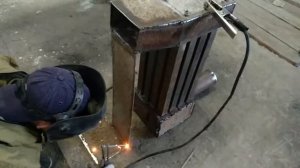 Калорифер для гаража на отработанном масле