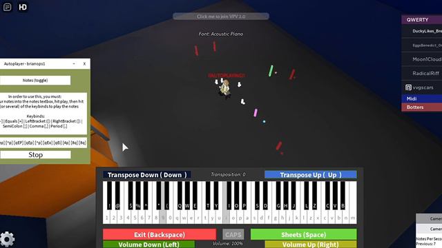 Revolution - Phil Gardiner (FULL) | Roblox Piano Sheets смотреть онлайн