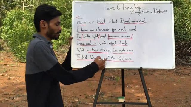 FAME AND FRIENDSHIP BY HENRY AUSTIN DOBSON KANNADA EXPLANATION... смотреть онлайн