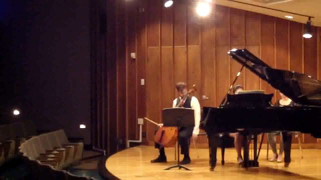 Chopin Sonata for cello and piano, op. 65, 1st movement смотреть онлайн