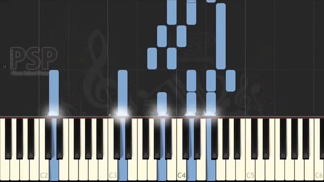 [ Piano Solo Tutorial ] Final Fantasy VIII - Eyes on Me ver2 (FF8 GAME synthesia) смотреть онлайн