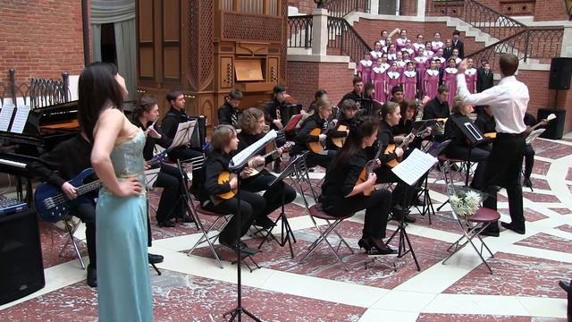Центр "Лидер" оркестр NOVA VOCE "Песня Марии" Солистка Нечаева Анна смотреть онлайн
