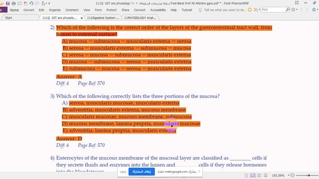 Q GIT physiologyجهازهظم اسئلة فسلجةاسئلة مرشحات DP2ProfessorAli AltimimiPHD, MD.Royal College Londo смотреть онлайн