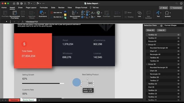 Excel Weekly, Monthly and Annual Report смотреть онлайн