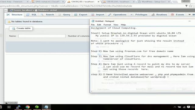 Setup website in Ubuntu Server-Cloud Computing смотреть онлайн