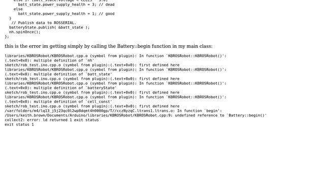 Arduino: Error compiling a sketch to class/library conversion (2 Solutions!!) смотреть онлайн