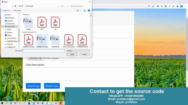 Farm information management project in Java смотреть онлайн