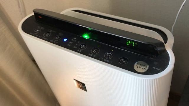 【購入者レビュー】シャープ加湿空気清浄機プラズマクラスターKC-F50の基本的な操作方法と雰囲気が伝われば。 смотреть онлайн