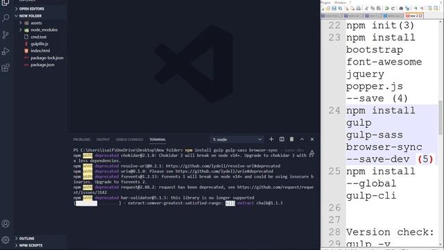Gulp Problem fix———2021 смотреть онлайн
