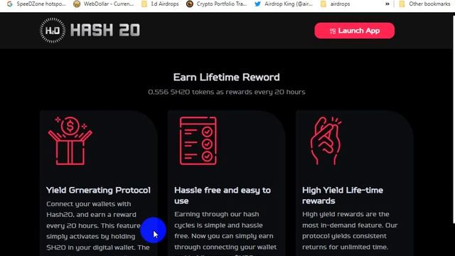 Hash20 // H20 Token Hold and earn Life Time Rewards смотреть онлайн