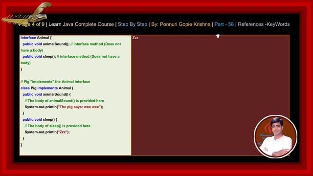 Learn Java Complete Course| Step By Step | References - Keywords |By: Ponnuri Gopie Krishna |Part–5 смотреть онлайн