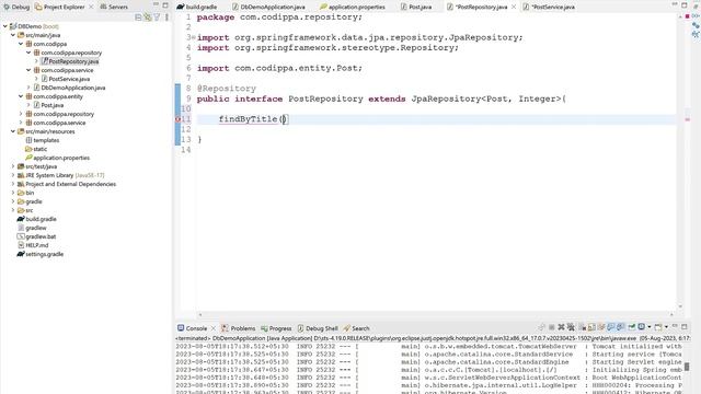 Spring boot data JPA CRUD MySQL REST Api Application from scratch | Build a complete application смотреть онлайн
