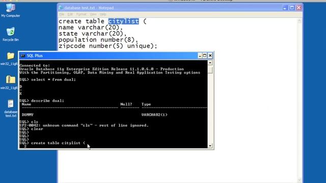 Oracle Tutorial 1 - Part 3 смотреть онлайн