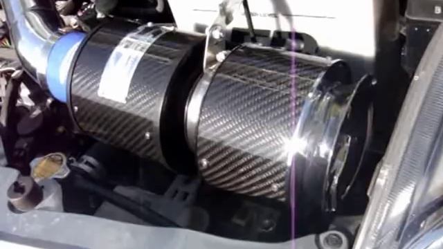 TOYOTA VITZ / YARIS CARBON CHAMBER AIR INTAKE смотреть онлайн