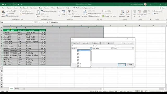 Data Sorting & Filtering in Excel || Basic & Advanced смотреть онлайн