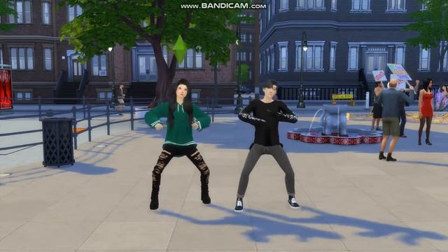 The Sims 4 ~Fire BTS~ Dance смотреть онлайн