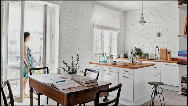 Декоративный кирпич в интерьере смотреть онлайн