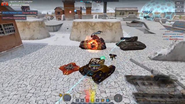 Isida Vampire/Wasp/Crisis on Red Alert CTF | Tanki Online | танки Онлайн смотреть онлайн