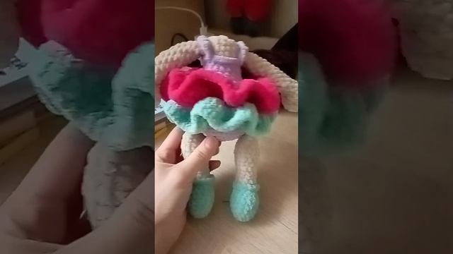 Зайка балерина?крючком #игрушкисвоимируками#амигуруми#крючком#зайка# смотреть онлайн