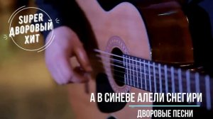 А в синеве алели снегири