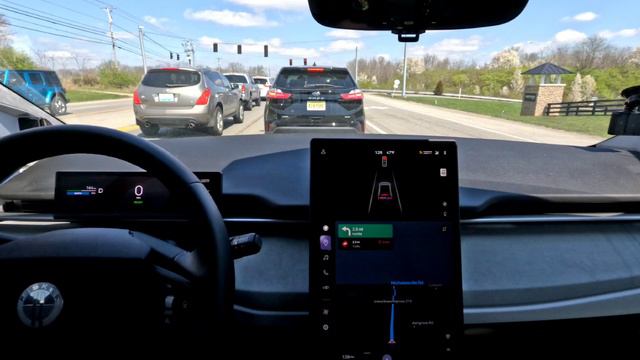 Fisker Ocean #FSR Real Time Safety Aids Explained While Driving смотреть онлайн