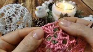 Новогодний ШАР крючком / Christmas BALL crochet