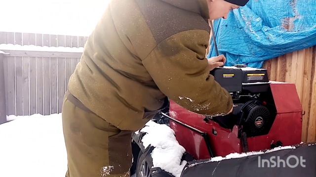запуск минитрактора после двух недель морозов смотреть онлайн