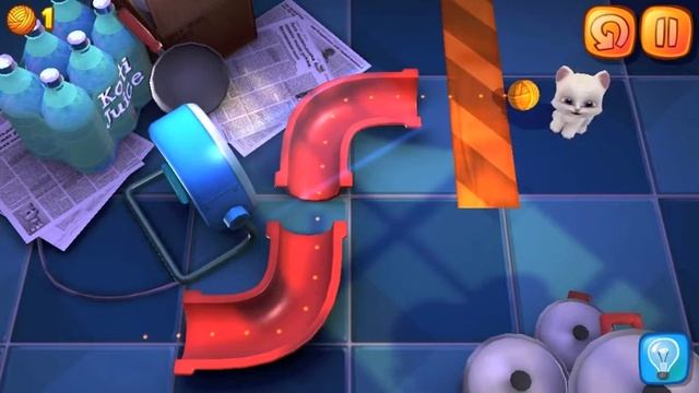 Wake the Cat Kitchen Level 2-2 3 stars Walkthrough смотреть онлайн