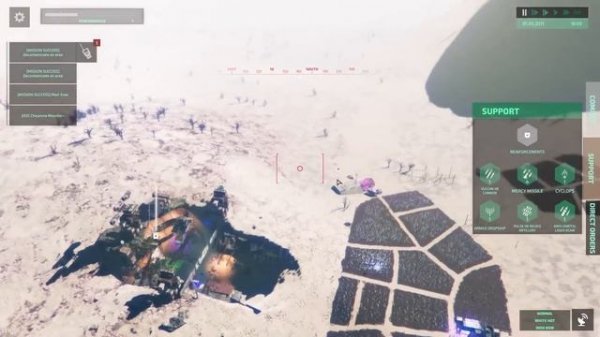 DRONE COMMANDER Base Builder!?! - White Sands - Survival Management Combat Game