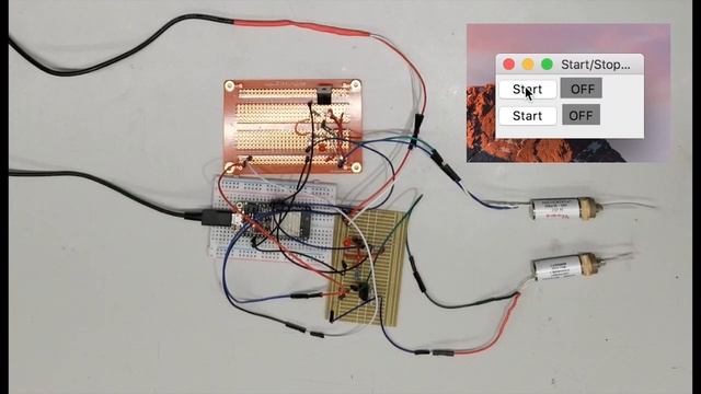 Wireless control of solenoids using an ESP32/ESP8266 and a Python tkinter GUI смотреть онлайн