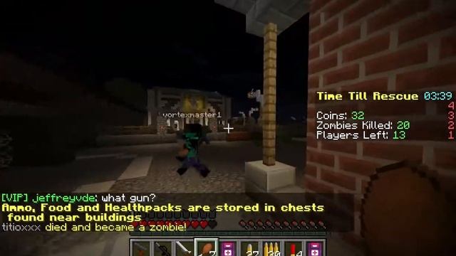 Minecraft - The blocking dead - The dead attack ! смотреть онлайн