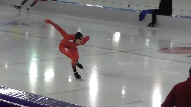 2016-12-11: WC4 Heerenveen - Henrik Rukke på 1000-meter смотреть онлайн